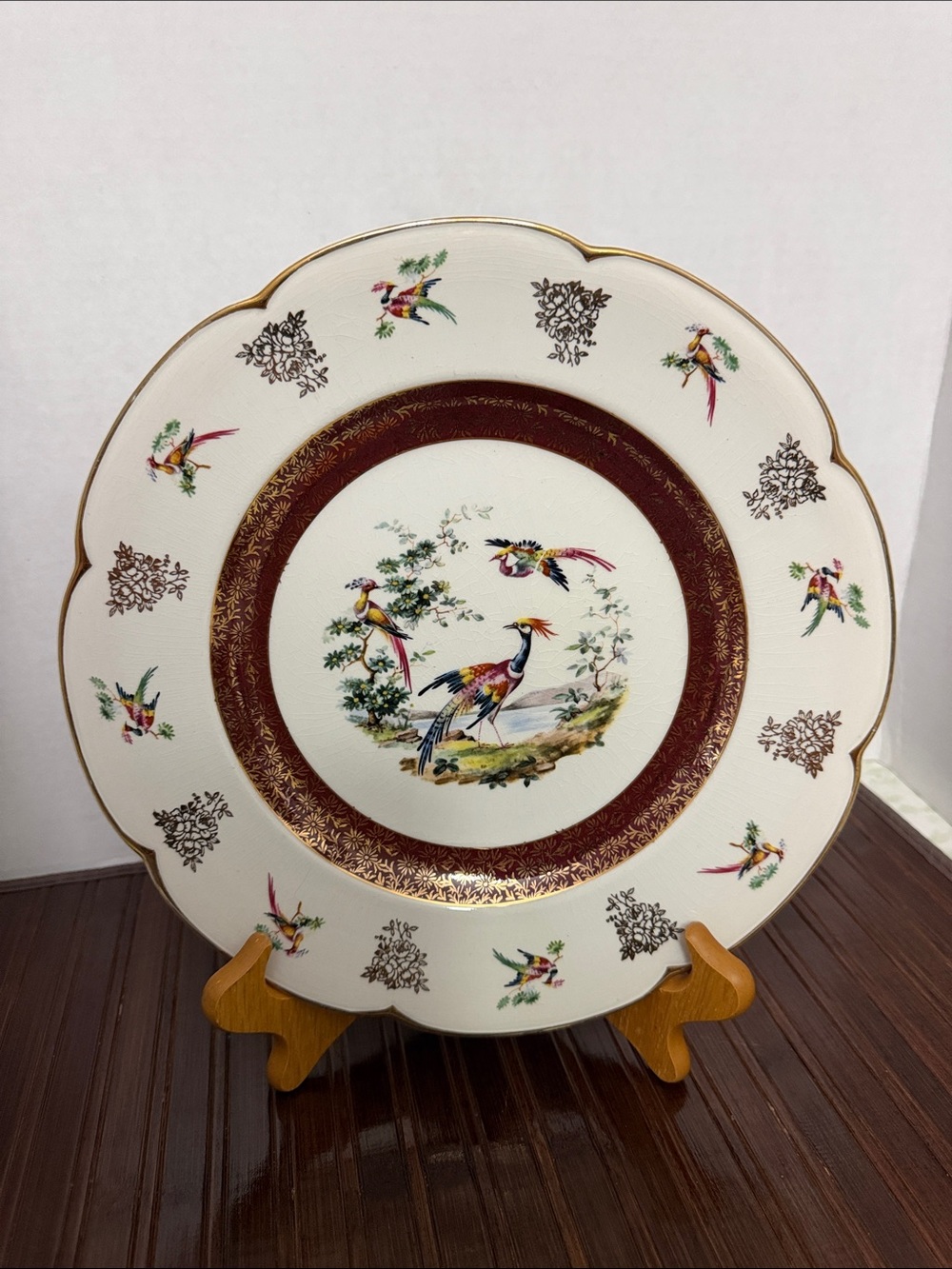 Vintage Wood and Sons England Ironstone Plate